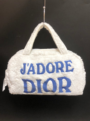 Dior J'adore Terry Cloth Bag