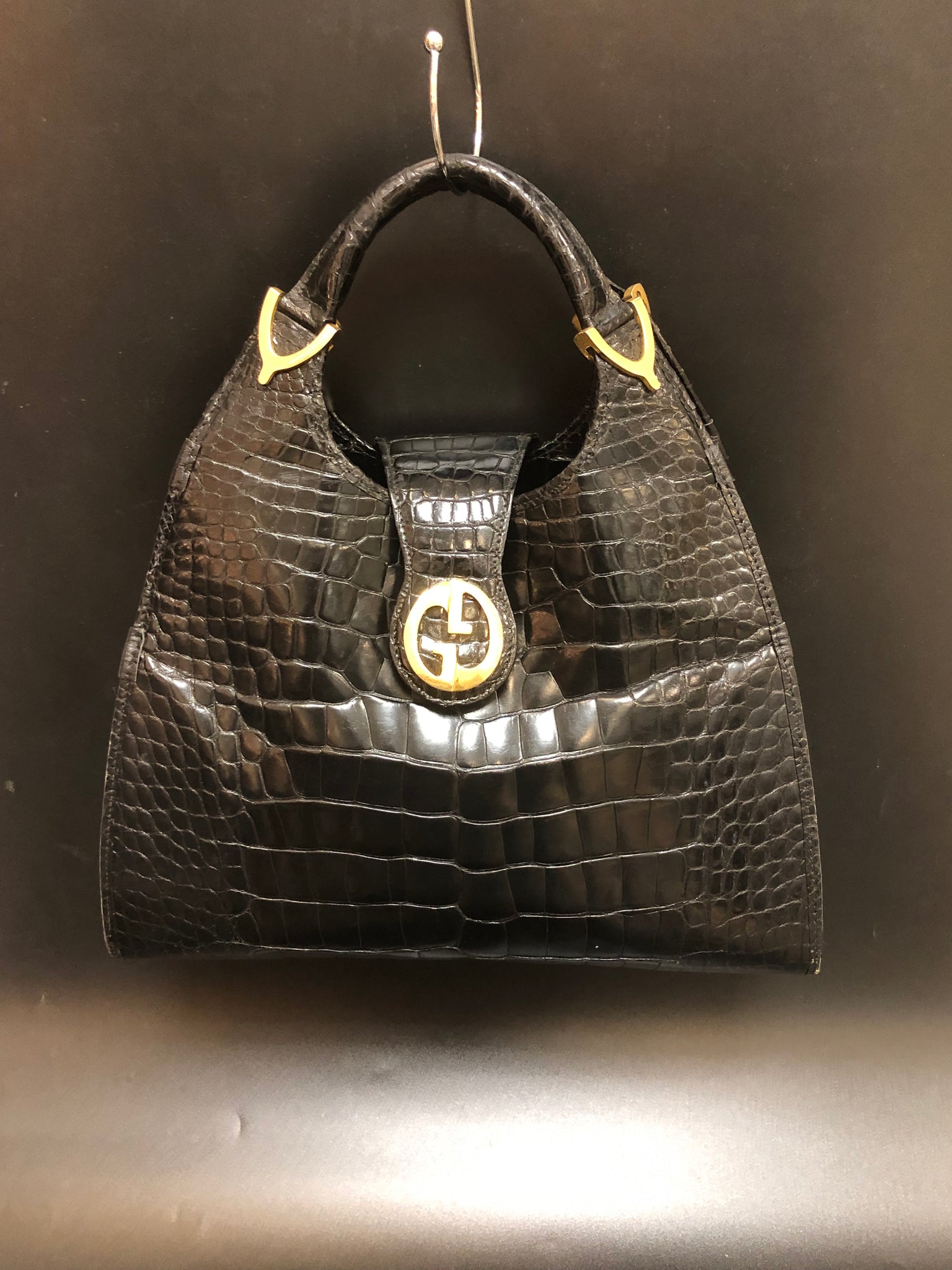 Gucci Crocodile Handbag, c1960s – Chasseur NYC
